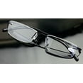 Full Rimless Lightweight Slim Sleek Low Profile Reading Glasses Thin Classy Metal Smart
