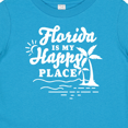 thumbnail image 4 of Inktastic Florida is My Happy Place with Palm Trees Boys or Girls Baby T-Shirt, 4 of 5