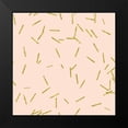 thumbnail image 2 of Lavoie, Tina 20x20 Black Modern Framed Museum Art Print Titled - Angel Pink Golden Matchstick Confetti, 2 of 5