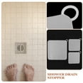 thumbnail image 7 of Supvox 3Pcs Transparent Bath Tub Drain Stoppers Rubber Covers for Home Use, 7 of 7