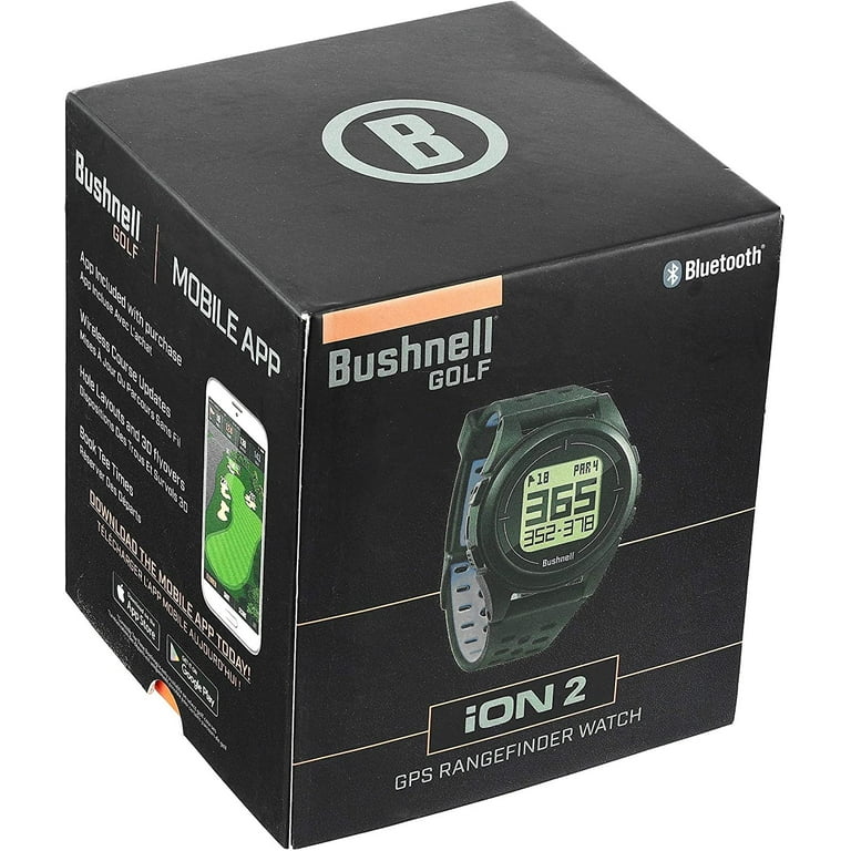Bushnell 368850 Neo Ion 2 Golf GPS Watch Large Black Blue Walmart