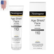 Angle View: Neutrogena Age Shield Sunscreen Lotion Oil-Free Moisturizing SPF 110 3 fl oz
