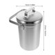 thumbnail image 2 of unbranded Cubeta De Compostaje Para Cocina De Acero Inoxidable Con Moderno Aluminio, 2 of 8