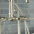 thumbnail image 6 of Kingston Brass Ae840.Dl Concord Deck Mounted Clawfoot Tub Filler - Nickel, 6 of 7