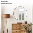 thumbnail image 5 of Design House Kenna 36" Round Wall Accent Mirror, 5 of 20