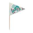 thumbnail image 1 of Sport Snowboarding Athletes Illustration Toothpick Triangle Cupcake Toppers Flag, 1 of 3