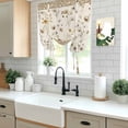 thumbnail image 5 of Vintage Spring Floral Tie Up Curtains for Windows, Adjustable Balloon Window Shades, Farmhouse Botanical Rustic Kitchen Window Treatments Adjustable Roll Up Curtain for Basement/Nursery 52"x45", 5 of 8