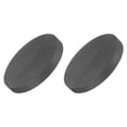 thumbnail image 1 of Unique Bargains Round Graphite Block Disk Ingot Graphite Electrode Plate 40x5mm for Melting Casting, Electrolysis, Pack of 2, 1 of 4