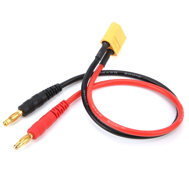 B6 Balanced Charging Cable, Stable Lightweight Portable XT60 To 4mm Banana Plug For Airplane For Boat Models For Rc Car
