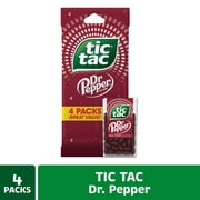 Tic Tac Dr Pepper, Pocket-sized Mints, Dr Pepper Flavored On-the-Go Refreshment, 4 pack, 1 oz Each