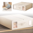 thumbnail image 1 of Sheet Organizer Sheet Organizer And Storage Rack Foldable Sheet Organizer And Blanket Storage Rack Duvet Cover Set Sheet Set Zippered Cloth Closet Sheet Organizer Closet Organizer Clothes Winter Coat, 1 of 4