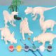 thumbnail image 1 of Gwong Juguete Dinosaurio Lifelike Craft Craft Plastic DIY Graffiti Dinosaur Modelo para niños Gwong 30009977, 1 of 6