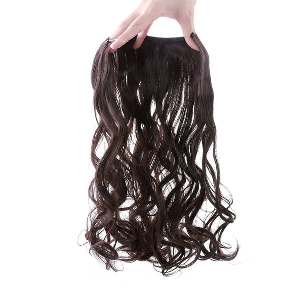 Hair extensions no clips hot sale