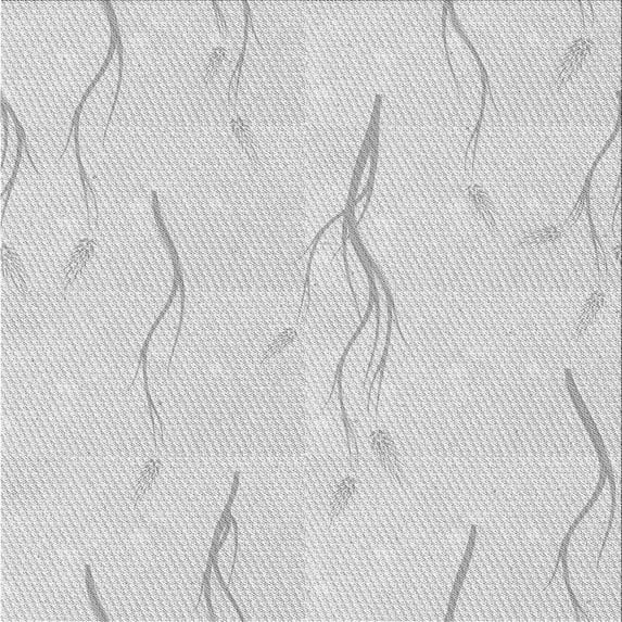 Ahgly Company Machine Washable Indoor Square Transitional Gray Cloud Gray Area Rugs, 4' Square