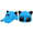 A1 Blue, variant on Unisex Retro‑Vintage Aviator‑Style Baseball Cap,Attached Flip‑Up‑Lens Integrated‑Goggles Peaked Hat,Cat Ears Trendy Hip‑Hop Casual Headwear for Outdoor Daily Going‑Out Cosplay Party Black
