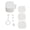 White, variant on M Buder Wireless Smart Switch Pusher Button Bluetooth App Remote Control Timer with Built-in Battery White (2.36 inches / 6 cm)