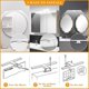 thumbnail image 1 of Led Bathroom Mirror Lights 6w 600 Lumens, Bathroom Light 30cm Cool White 6000k, Ip44 Waterproof Bathroom Wall Light, 1 of 1