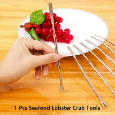 Seafood Lobster Stainless Crab Needle Multifunction Crab Leg Crackers Tool
