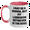 White/Pink, variant on Labrador Retriever Dog Two Tone Coffee Mug - I May Be A Human, But My Labrador Retriever Is The Boss - Mother's Day Unique Gifts from Men to Women