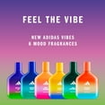 thumbnail image 3 of Adidas Vibes Spark Up Eau de Parfum, Long Lasting Fragrance, Black Pepper and Orange 50ml (1.6oz), 3 of 7