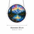 thumbnail image 2 of Acrylic Puzzle Suncatcher 83 Pieces Glowing Haven Sun Catchers Puzzle DIY SunCatchers Puzzles Window Hanging Home Garden Decor, 2 of 5