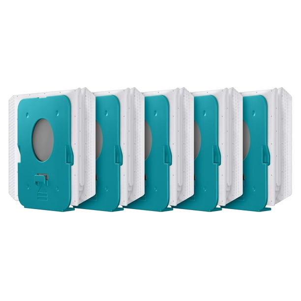 Bolsas para polvo de 2 litros (paquete de 5) para Samsung Bespoke Jet Clean Station