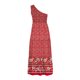 thumbnail image 5 of Maxivestido de playa con estampado de verano bohemio para mujer, sin mangas, con hombros descubiertos, fluido, escalonado Pompotops ghjkhdj3174, 5 of 5