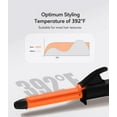 thumbnail image 5 of FARERY Travel Size Mini Curling Iron, 1/2" Ceramic Mini Hair Curler for Short Hair, Rosegold, 5 of 8