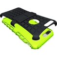 thumbnail image 5 of Nakedcellphone Grenade Grip Series Compatible with iPhone 8 Plus Case, Hybrid Cover with Kickstand Viewing Stand [Lime Green] for Apple iPhone 7 Plus, 5 of 8