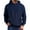 Navy, variant on Birdeem Men's Casual Hooded Pullover Sweatshirt, Sports Warm Long Hoodie, Solid Color Long Sleeved Top, Hoodie for Men, Hooded Sweatshirt Men