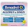 McNeil Benadryl Allergy & Sinus, 24 ea