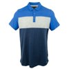 Men's Colorblocked Lightweight Polo Shirt-NB-XXL