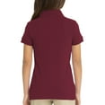 thumbnail image 3 of Real School Uniforms Big Kid Short Sleeve Fem-Fit Polo 68002, 3 of 6