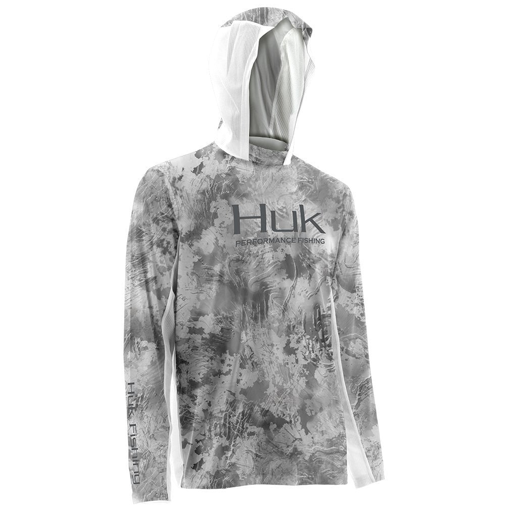 huk icon camo hoodie