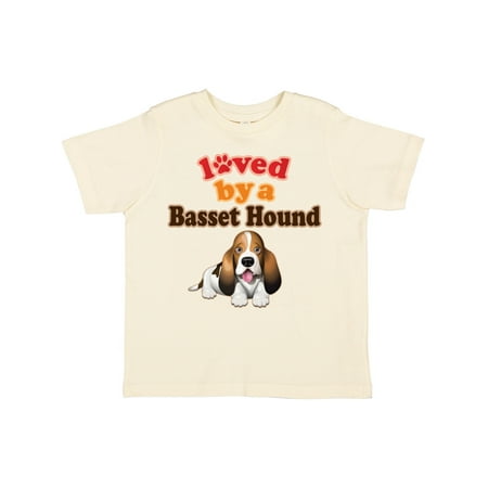 

Inktastic Basset Hound Dog Lover Gift Gift Toddler Boy or Toddler Girl T-Shirt