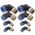 thumbnail image 3 of 1 Set Air Hose Fitting Assortment Crimp Fitting Hose Coupler Crimp Cinch Supply, 3 of 9