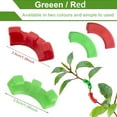 thumbnail image 6 of 100Pcs 90 Degree Plant Benders Trainer Growth Manipulation Tutors For Plants Clips Bending Twig Clamps Branche Accessories(Green), 6 of 7