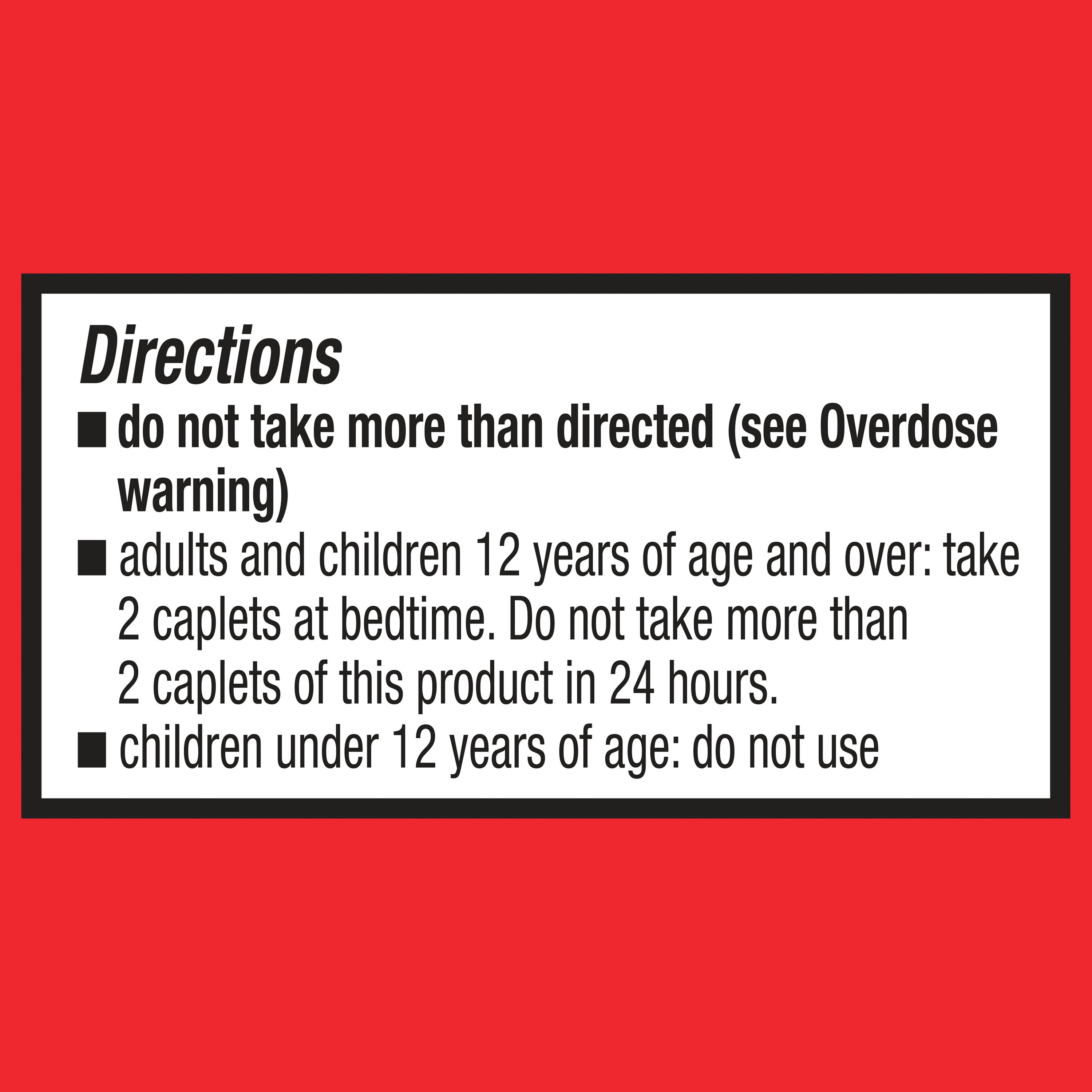 Equate Extra Strength Acetaminophen PM Caplets, Pain Reliever and Nighttime Sleep Aid, 24 Count