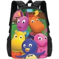 thumbnail image 1 of The Anime Backyardigans Backpack Large Capacity Leisure Travel Backpack Book Bag Outgoing Daypack 12.5x5.5x16.5 inch, 1 of 4