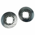 thumbnail image 3 of For Chevy GMC Front Posi Metallic Brake Pads Drilled Slotted Coated Rotors, 3 of 8