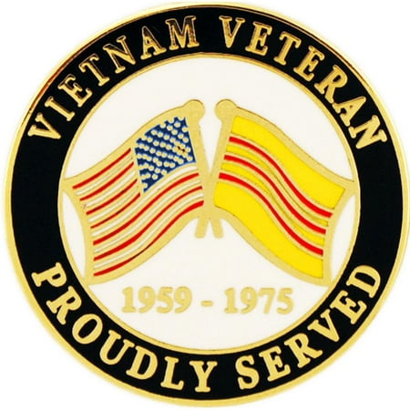 Proudly Served Vietnam Pin 1