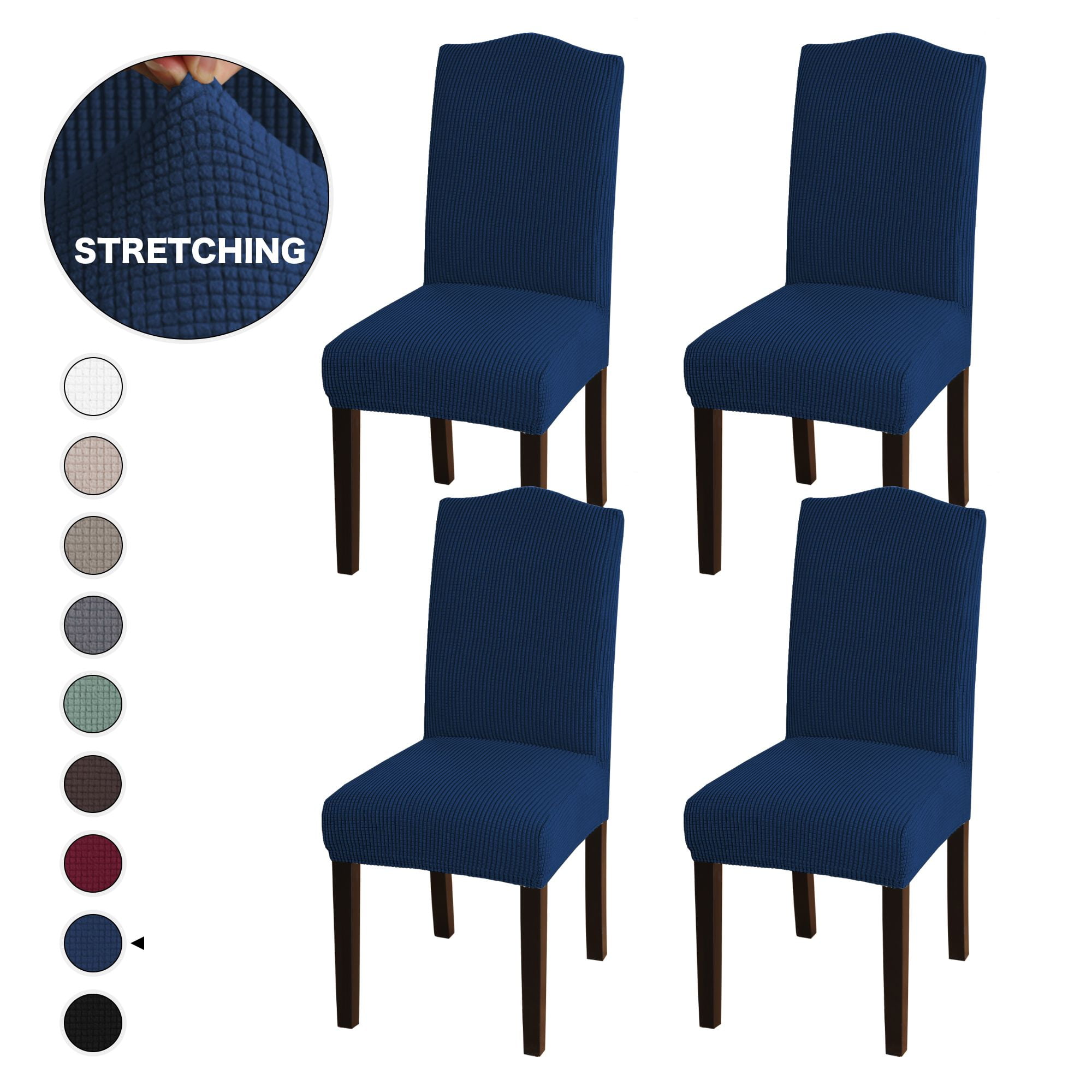 Turquoize Jacquard 1 Piece Slipcovers For Armless Dining Room Turquoize Jacquard 1 Piece Slipcovers