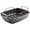 Easy Serve Rack, variant on Nonstick Roasting Pan / Roaster with Rack - 17 Inch x 13 Inch, Gray