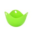 thumbnail image 2 of pitrice Silicone Egg Poacher Pan Mould with Base Pancake Cookware Bakeware Plate Rings Cooker Boiler Kitchen Gadgets Accessories Green, 2 of 8