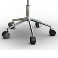 thumbnail image 6 of Malden Office Chair in Grey Woven Fabric, 6 of 8