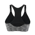 thumbnail image 7 of SAYFUT Women's Adjustable Back Padded Sports Bra Seamless Mesh Racerback Middle Impact, 7 of 7