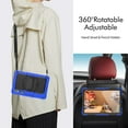 thumbnail image 6 of TECH CIRCLE 3-in-1 Case for Galaxy Tab S9 Ultra 2023 Tablet SM-X910 14.6", Shockproof Multifunctional Case with Screen Protector/Pen Holder/Rotate Kickstand/Adjustable Hand Strap/Shoulder Strap, Blue, 6 of 8