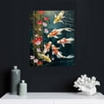 thumbnail image 5 of PIKWEEK  Wall Art Picture HD Print Chinese Abstract Nine Koi Fish Landscape Painting on Canvas Poster For Living Room Home Modern Decor, 5 of 5