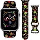 thumbnail image 3 of Bandas navideñas compatibles con Apple Watch Band 38 mm, 40 mm, 41 mm, 42 mm, 44 mm, 45 mm, 49 mm, hombres y mujeres, correa de silicona suave, pulseras deportivas de repuesto para iWatch Ultra Series, 3 of 4