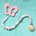 thumbnail image 5 of 14mm Silicone Beads, 50PCS Silicone Beads Bulk Abacus Spacer Beads Lentil Focal Cute for Pens Keychain, Beige, 5 of 6